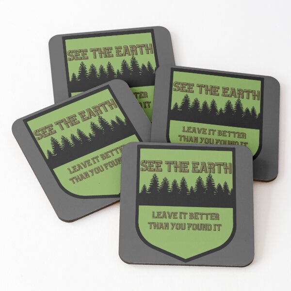 Aperçu de l'œuvre See The Earth Eco Badge créée et vendue par Pink Ribbon.