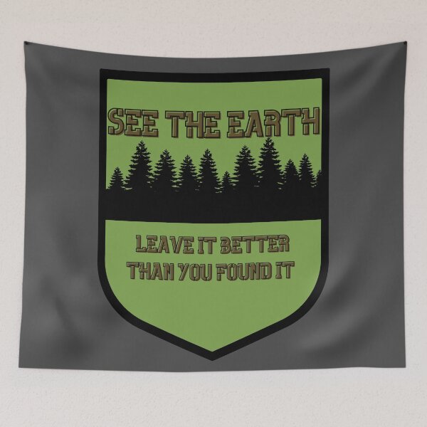 Item preview, See The Earth Eco Badge designed and sold by Pink Ribbon.