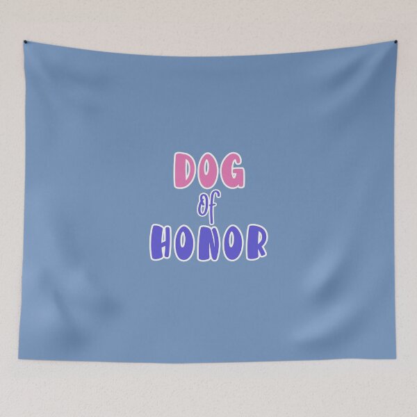 Item preview, Dog of Honor, Wedding Rehearsal, Retro Wedding designed and sold by DiensDesign.