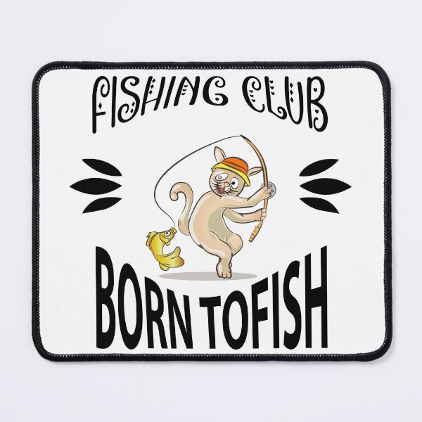 Item preview, Born to Fish Fishing Club Sign designed and sold by karyalangit.
