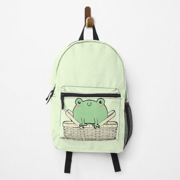 Item preview, Frog in Basket Cute Basic Cartoon designed and sold by Pink Ribbon.