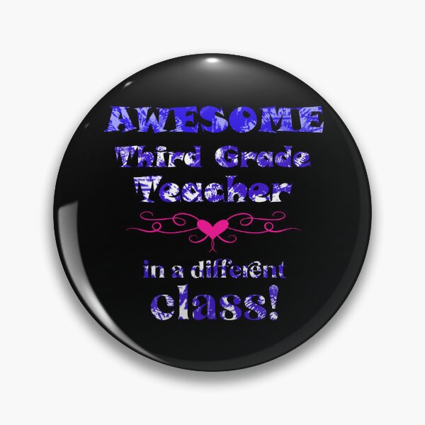 Artikelvorschau, AWESOME Third Grade Teacher in a different class! entworfen und verkauft von captainpeter.