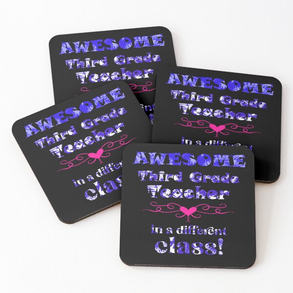 Item preview, AWESOME Third Grade Teacher in a different class! designed and sold by captainpeter.