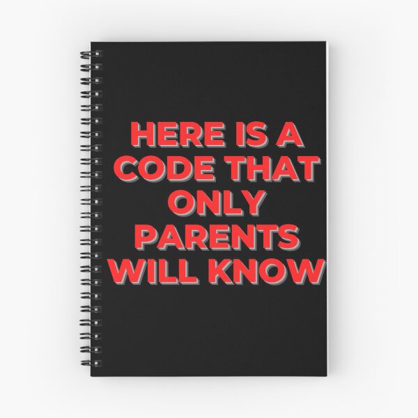 Item preview, Here Is A Code That Only Parents Will Know designed and sold by Ivy-si.