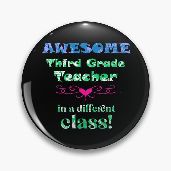 Artikelvorschau, AWESOME Third Grade Teacher in a different class! entworfen und verkauft von captainpeter.