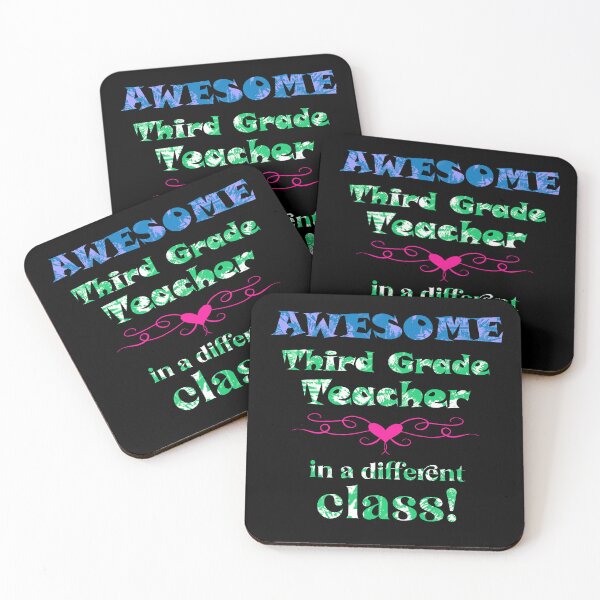 Item preview, AWESOME Third Grade Teacher in a different class! designed and sold by captainpeter.