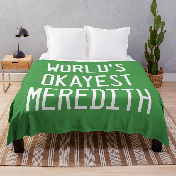 Item preview, World's Okayest Meredith designed and sold by TimespunThreads.