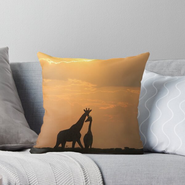 Item preview, Giraffe Silhouette - Golden Beauty designed and sold by LivingWild.