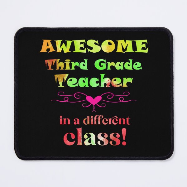 Item preview, AWESOME Third Grade Teacher in a different class! designed and sold by captainpeter.