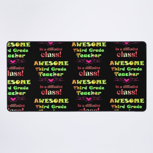Item preview, AWESOME Third Grade Teacher in a different class! designed and sold by captainpeter.