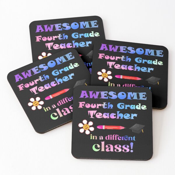 Item preview, AWESOME Fourth Grade Teacher in a different class! designed and sold by captainpeter.