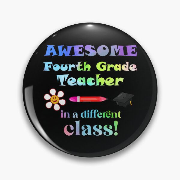 Item preview, AWESOME Fourth Grade Teacher in a different class! designed and sold by captainpeter.