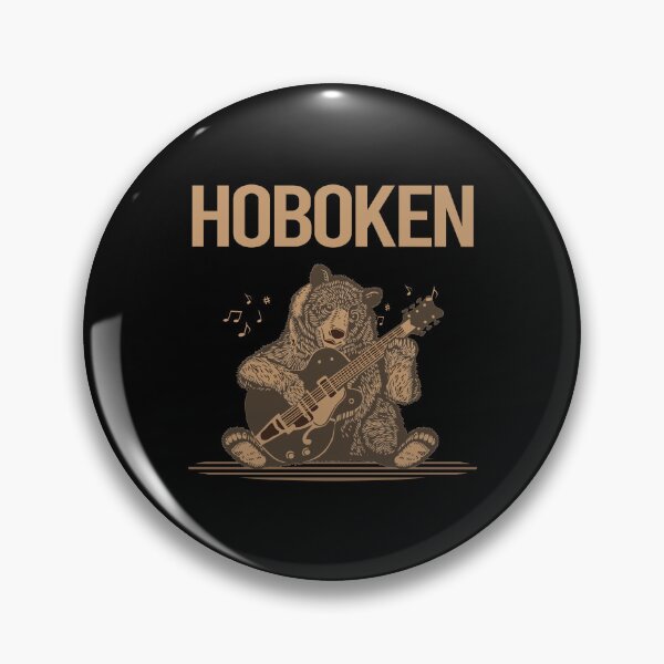 Item preview, Bear With Guitar Hoboken designed and sold by hurseslossb.