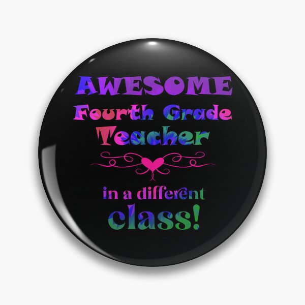 Artikelvorschau, AWESOME Fourth Grade Teacher in a different class! entworfen und verkauft von captainpeter.
