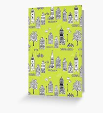 Old Town Greeting Card