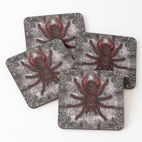 Item preview, Gothic Spider - Horror Grey designed and sold by Abysm Internal.