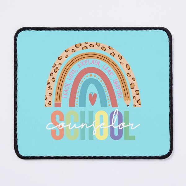 Item preview, School Counselor Rainbow Heart Appreciation designed and sold by MrEddie10.