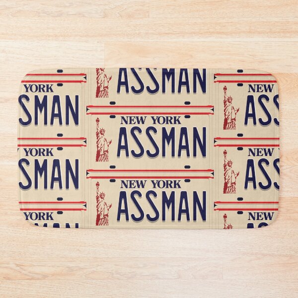 Item preview, Assman License Plate from Classic 90's TV Sitcom designed and sold by flashoverstudio.