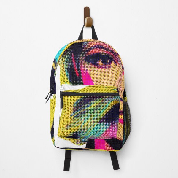 Item preview, Olivia Newton John in a pop art illustration designed and sold by artofbelletz.