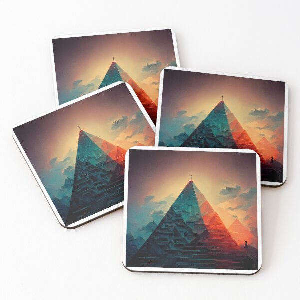Aperçu de l'œuvre Pyramid Dreaming 1 créée et vendue par Creative Shed Designs.