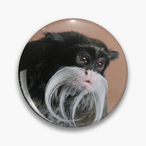 Artikelvorschau, Emperor Tamarin monkey from the Amazon jungle with white moustache entworfen und verkauft von cheekylorns.