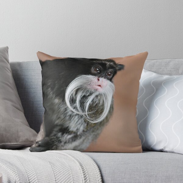 Item preview, Emperor Tamarin monkey from the Amazon jungle with white moustache  designed and sold by cheekylorns.