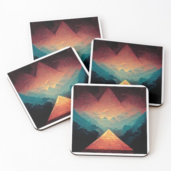Aperçu de l'œuvre Pyramid Dreaming 2 créée et vendue par Creative Shed Designs.