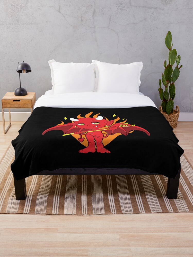 Manta «Little devil T-shirt collection» de Cancun-store | Redbubble