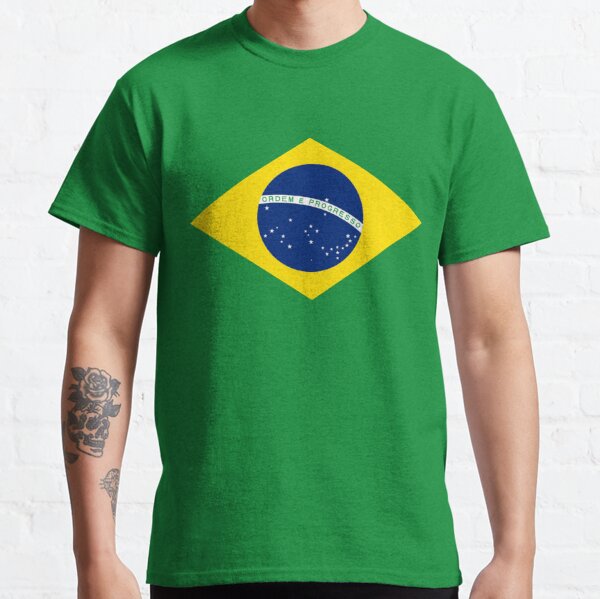 Brazil T-Shirt Brasil Flag 2016 TShirt Tee-CL – Colamaga