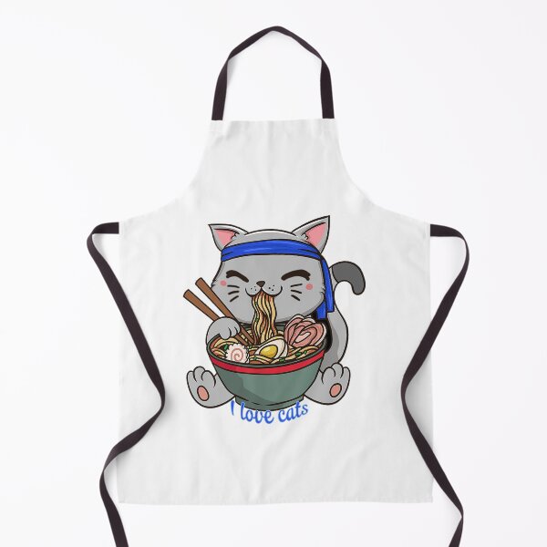 Item preview, Cat eats noodles designed and sold by Bigilyy.