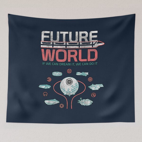 Item preview, 1982 Epcot Center Future World Map designed and sold by kampake.