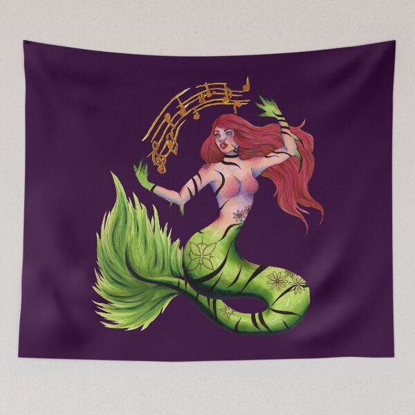 Item preview, The Golden-Voiced Siren designed and sold by AvalonUnmuzzled.
