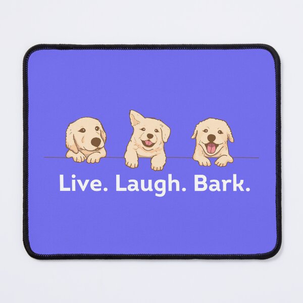 Item preview, Live Laugh Bark Cute Puppies designed and sold by sabricreations.
