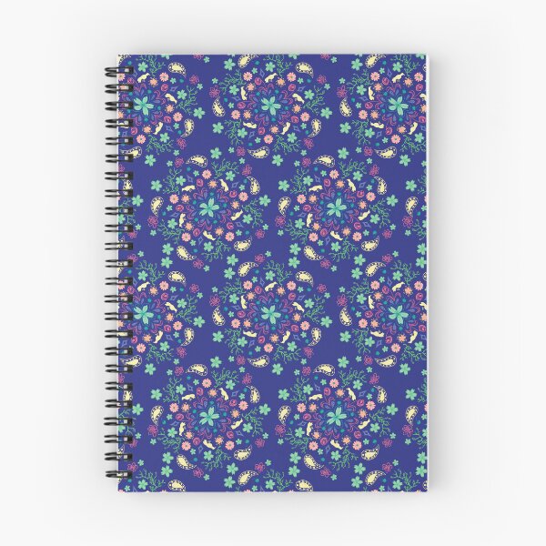 Item preview, Sakura Cherry Blossom Blue and Green Floral Pattern designed and sold by cartuart.