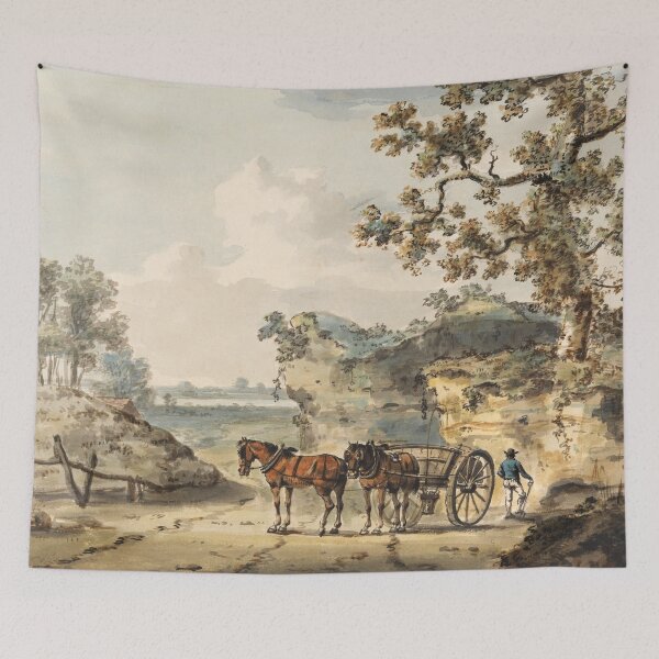 Item preview, A Sandpit  Paul Sandby designed and sold by OldTimeArt.
