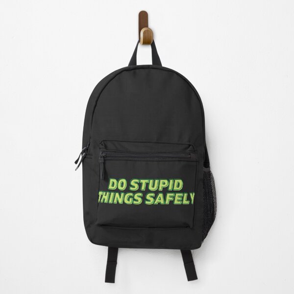 Item preview, Do Stupid Things Safely In Green designed and sold by Pink Ribbon.