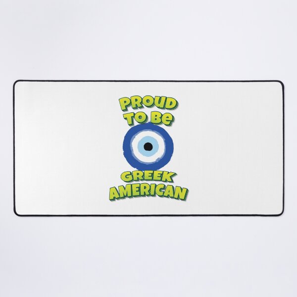 Item preview, Proud To Be Greek American Evil Eye designed and sold by QueensNewYork.