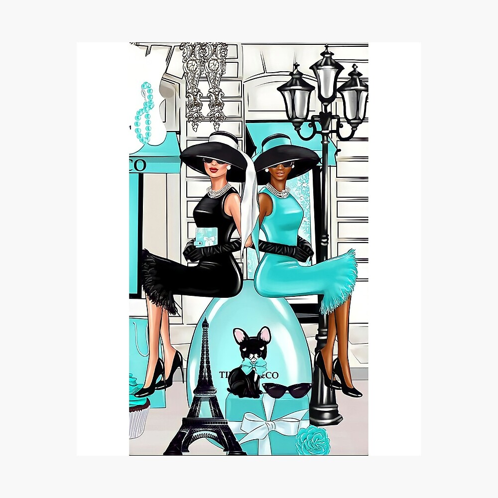 Fashion Girls Paris Poster