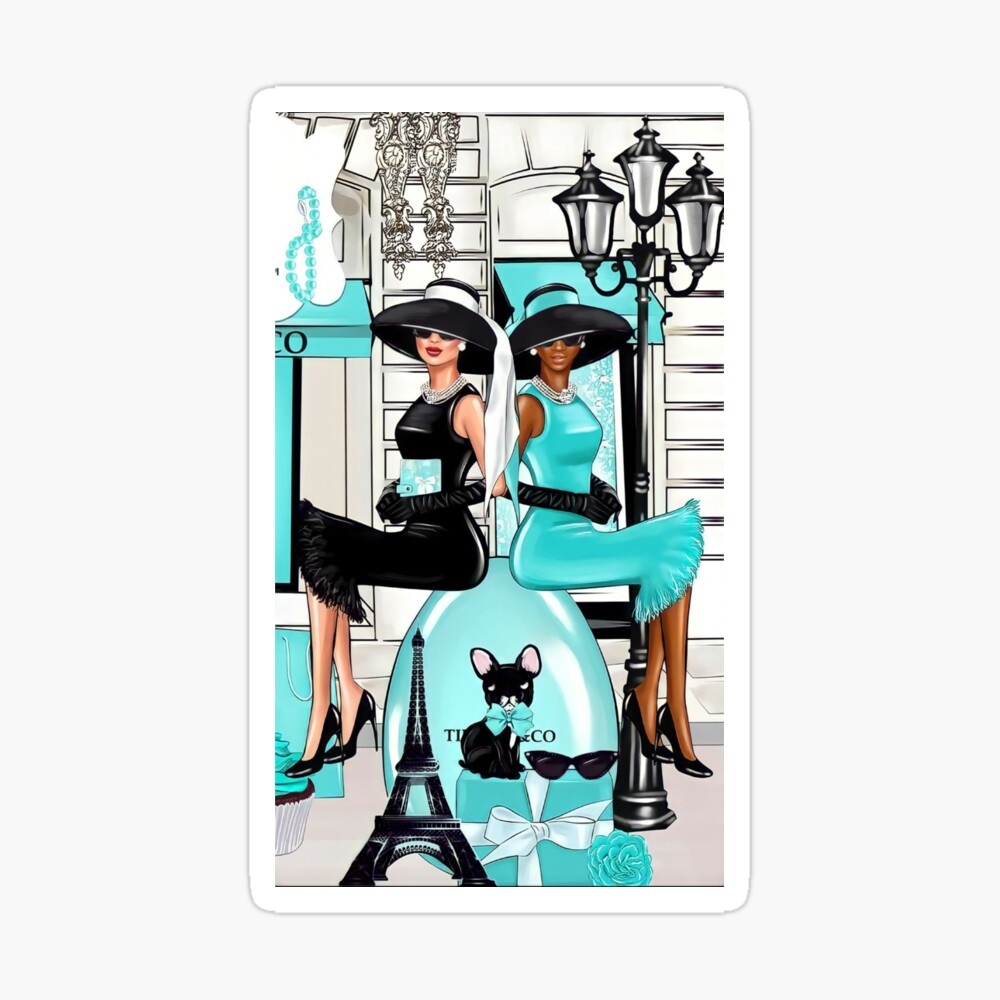Fashion Girls Paris Poster