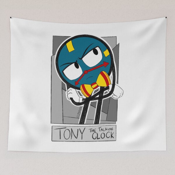 Item preview, DHMIS Tony the talking Clock       designed and sold by MerlShel.