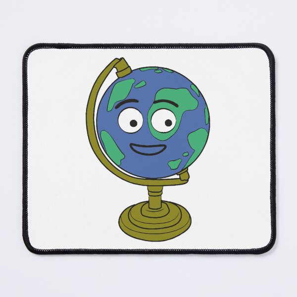 Item preview, DON_T HUG ME I_M SCARED Gilbert the Globe designed and sold by MerlShel.