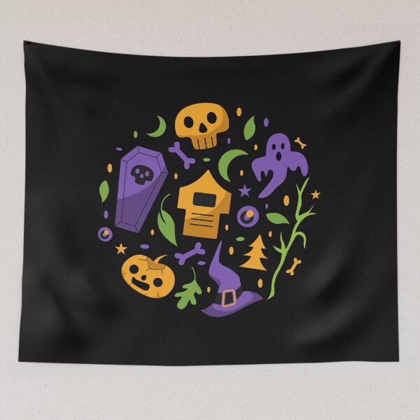 Item preview, Halloween doodle designed and sold by noorshine.