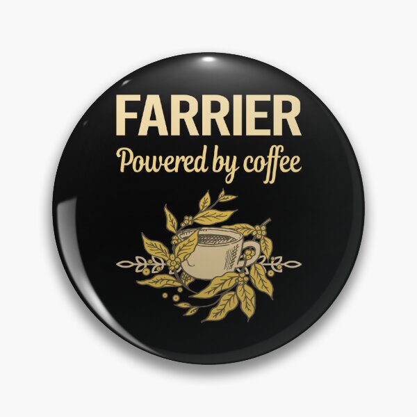 Item preview, Powered By Coffee Farrier designed and sold by cossinulsesj.