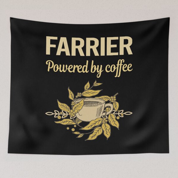 Item preview, Powered By Coffee Farrier designed and sold by cossinulsesj.