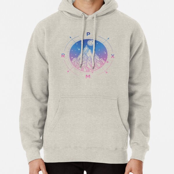 pink symbolic hoodie