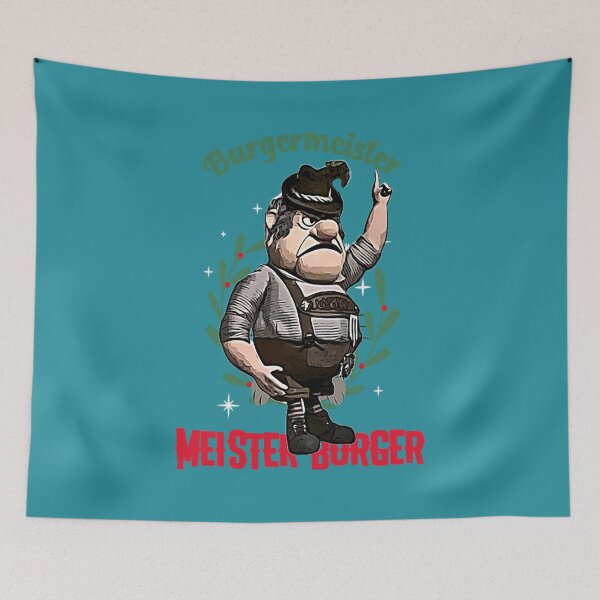 Item preview, Burgermeister Meister Burger German Le T-ShirtBurgermeister Meister Burger (german lederhosen) T-Shirt_by PersianFMts_ designed and sold by quantranthu.