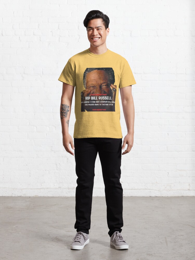 Disover Rip Bill Russell  T-Shirt
