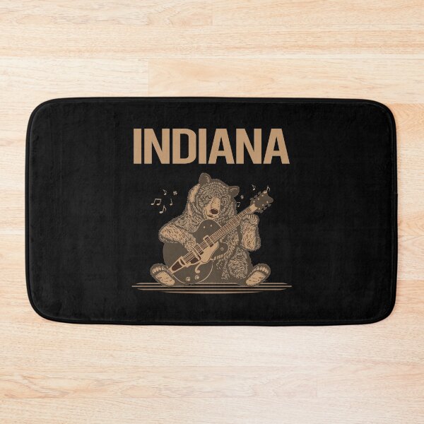 Item preview, Bear With Guitar Indiana designed and sold by hurseslossb.