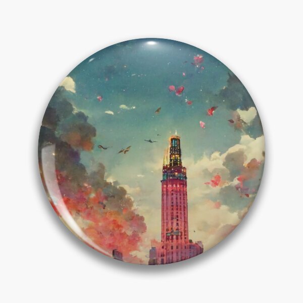 Artikelvorschau, Schweine fliegen Ende des 21. Jahrhunderts über Manhattan entworfen und verkauft von Creative Shed Designs.