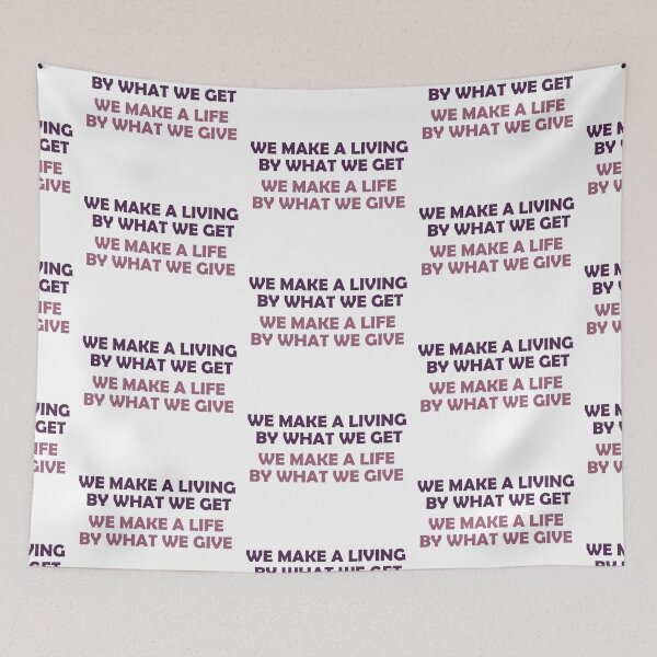 Item preview, winston churchill we make a living quote designed and sold by Pride-Casuals.